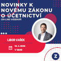 Novinky k novému zákonu o účetnictví